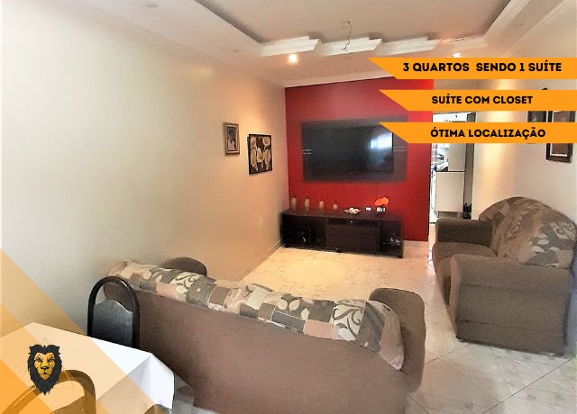 Casa de 3 Quartos sendo 1 Suíte com Closet – QR 501 Samambaia Sul