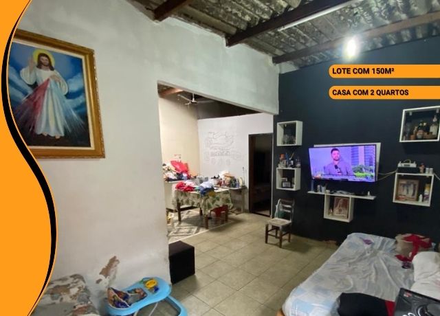 Casa de 2 Quartos na QR 513- Samambaia Sul