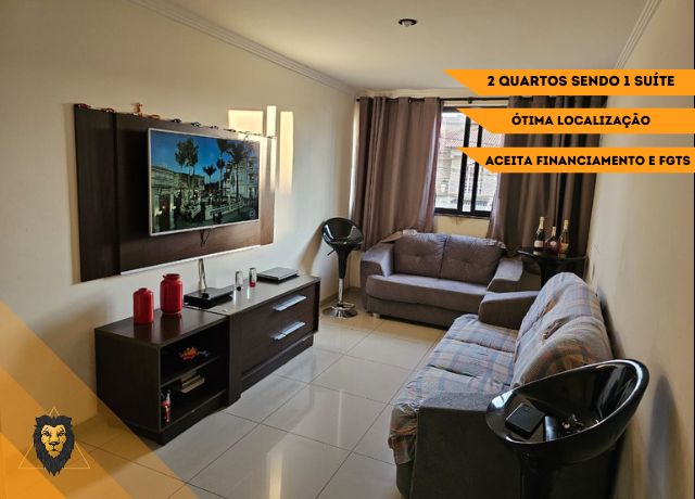 Apartamento de 2 Quartos sendo 1 Suíte – Residencial Helena