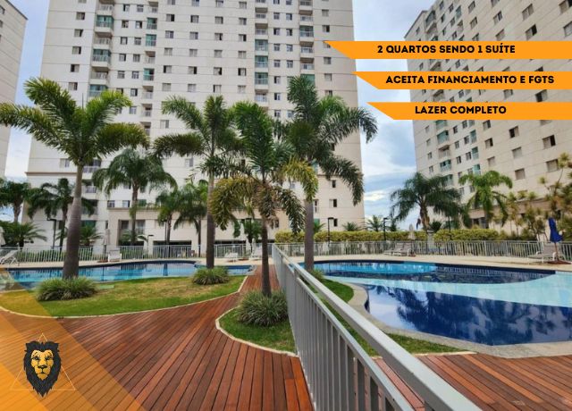 Apartamento de 2 Quartos, sendo 1 Suíte e Lazer Completo – Residencial Ventura Show de Morar 