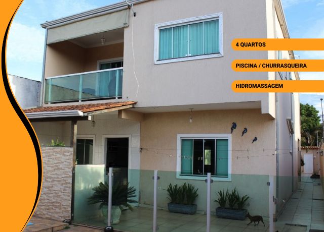 Sobrado 400m QSC 19 Taguatinga 4 quartos sendo 1 suíte