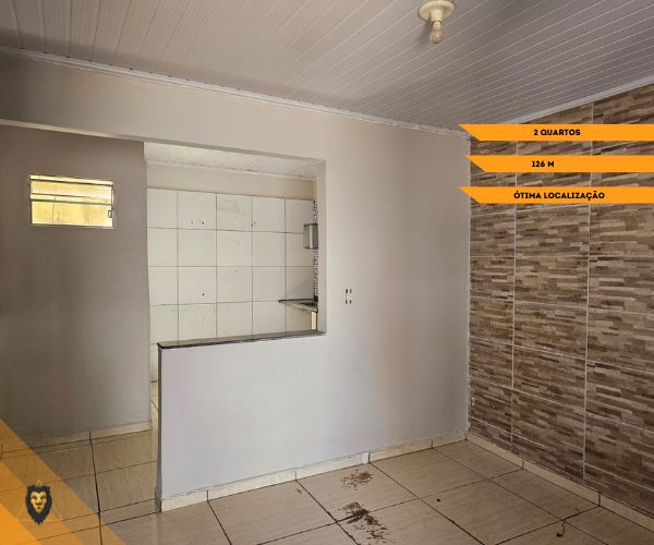 Casa de 2 Quartos à Venda – QR 421, Conjunto 07 – Samambaia Norte