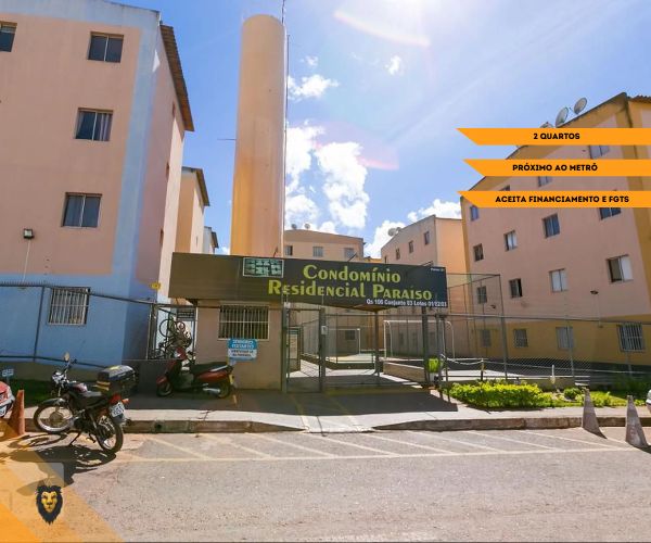 Apartamento de 2 Quartos – Condomínio Paraíso Samambaia Sul